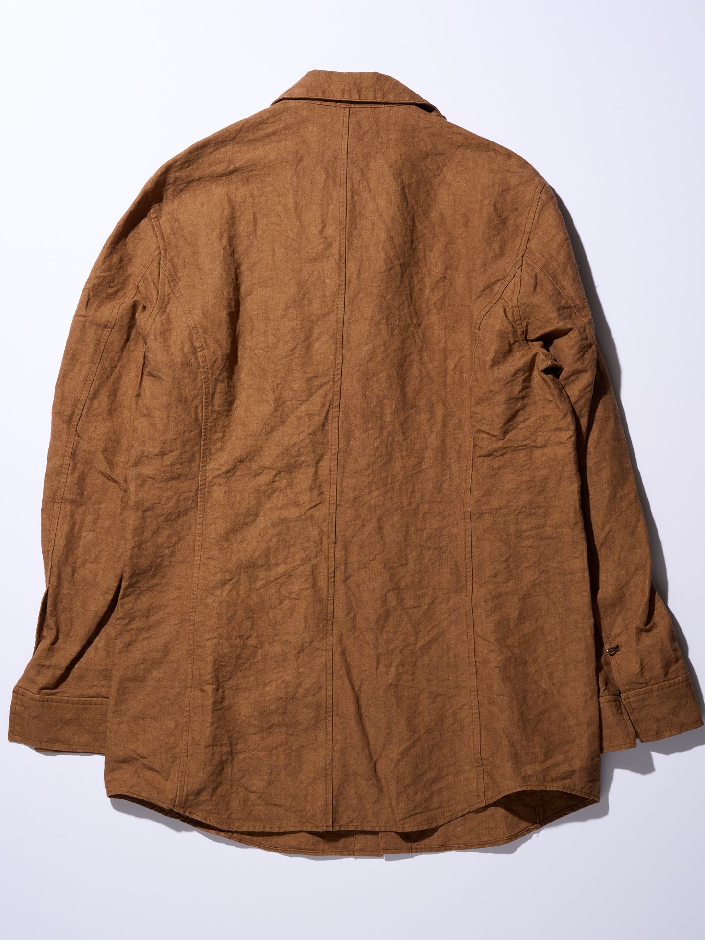 【予約品】 hook shirt coat / シャツコート / カーキ