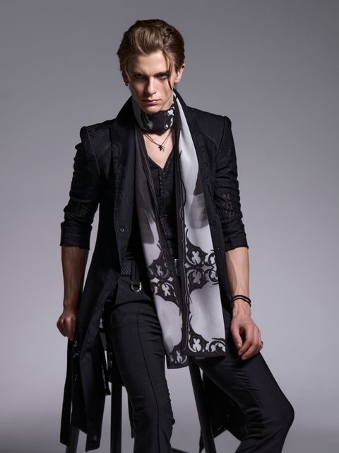 【予約品 1月4日(日) 締切】Stole / ストール / ブラック&グレー