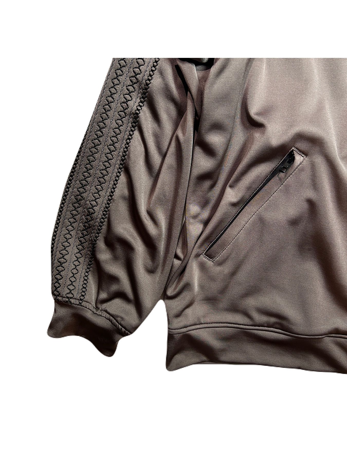 【予約品 8月10日(日) 締切 】SATIN LINE HOODIE A / サテン ラインフーディー / クリスタル グレー