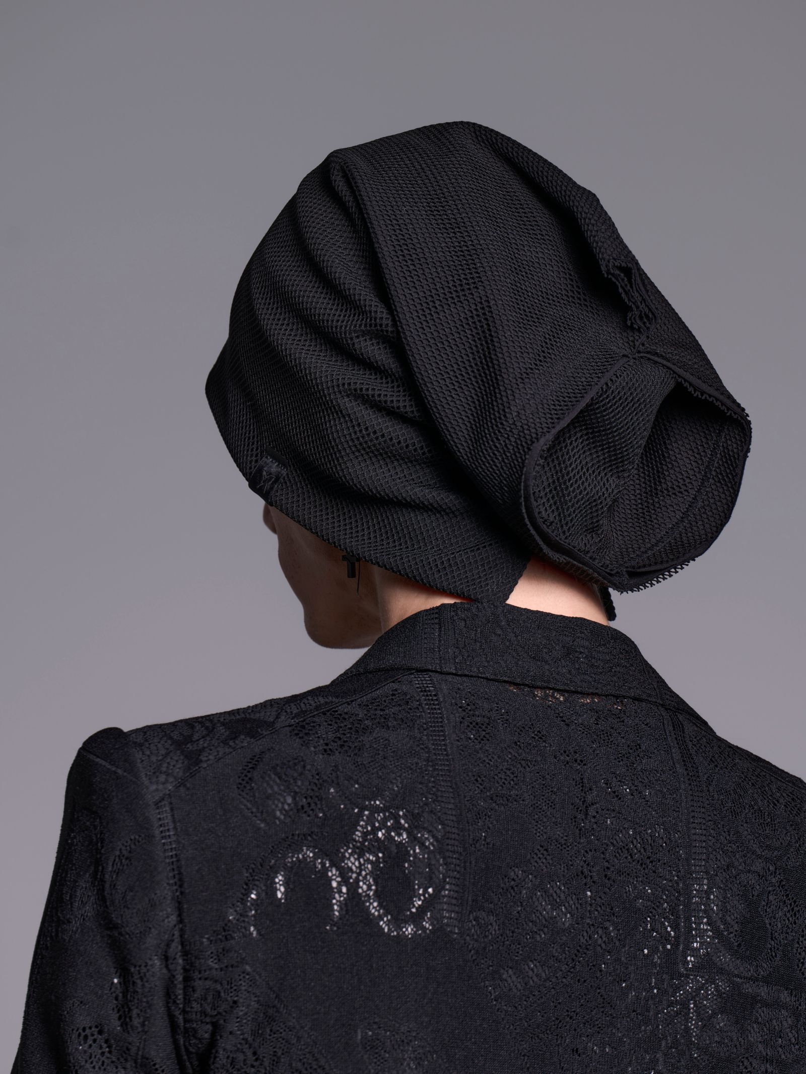 【予約品 1月4日(日) 締切】Neck Cap / ネックキャップ / ブラック