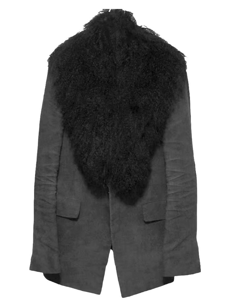 Tibetan lamb fur Detachable collar リアルファーネックマフラー単品【ys Yuji SUGENO】