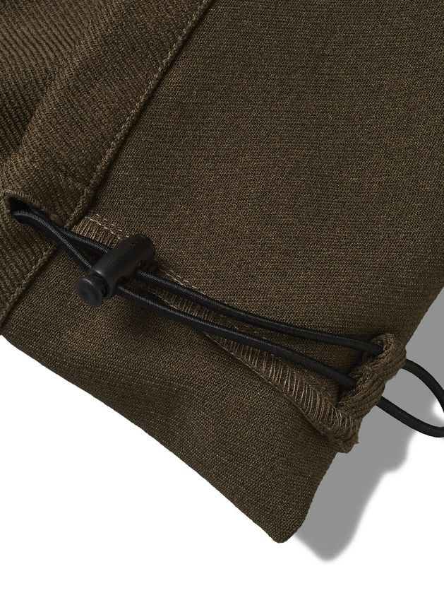 ツータックイージーパラシュートトラウザーズ ブラウン【NOID.】