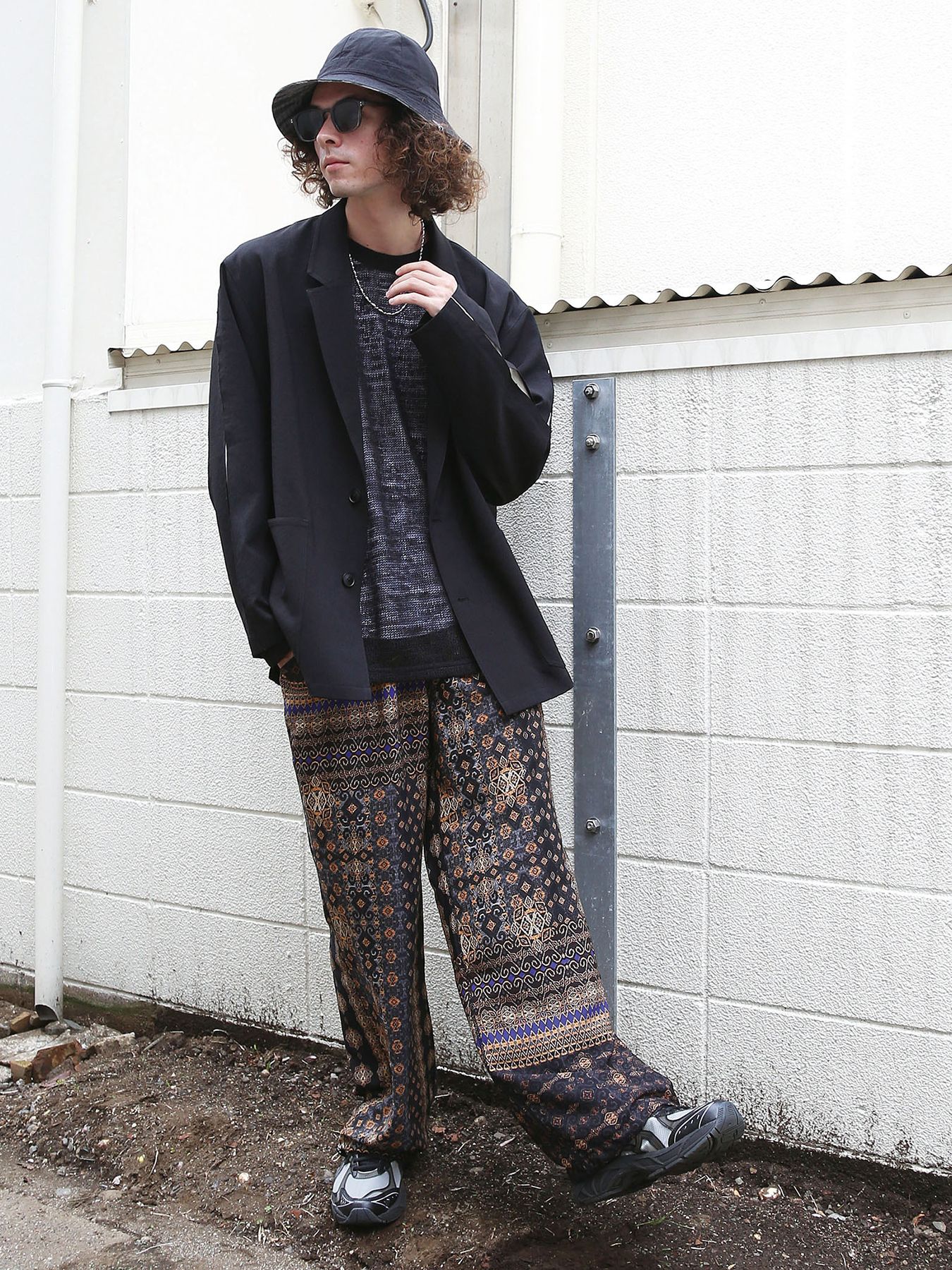 NOMAD PANTS / ブラック【QUOLT】