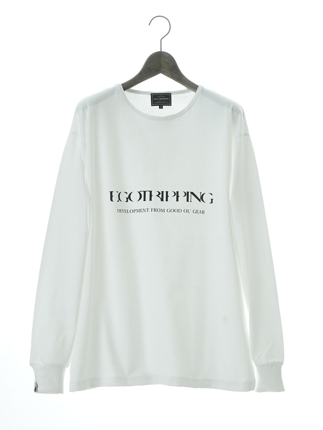【予約品 10月26日(日) 締切】PRINTTEE-A long / ロゴプリントカットソー / WHITE