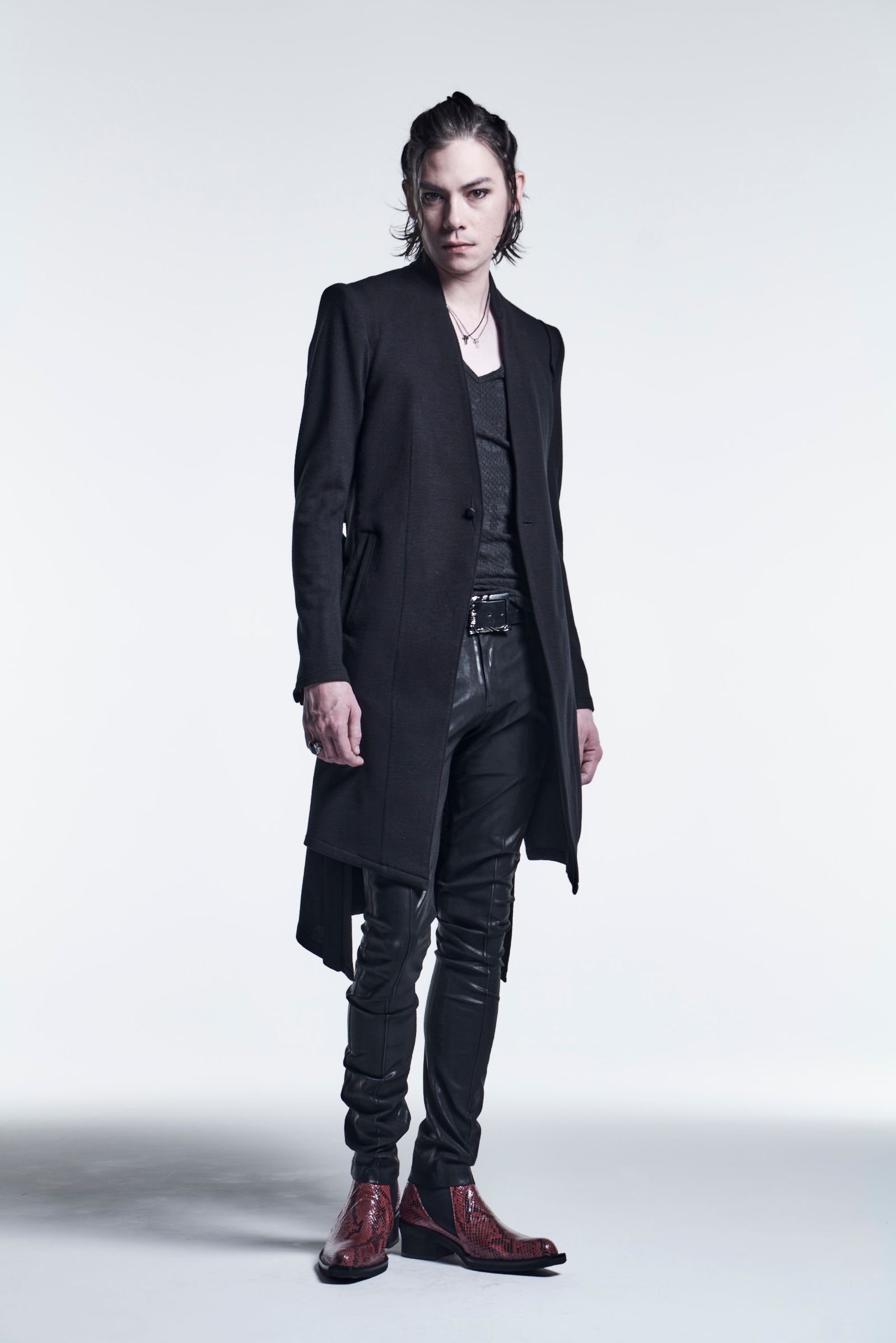 《予約品》 SuperSkinnyPants HighTensionJerseyCoating / Black 【kiryuyrik】 10月入荷予定