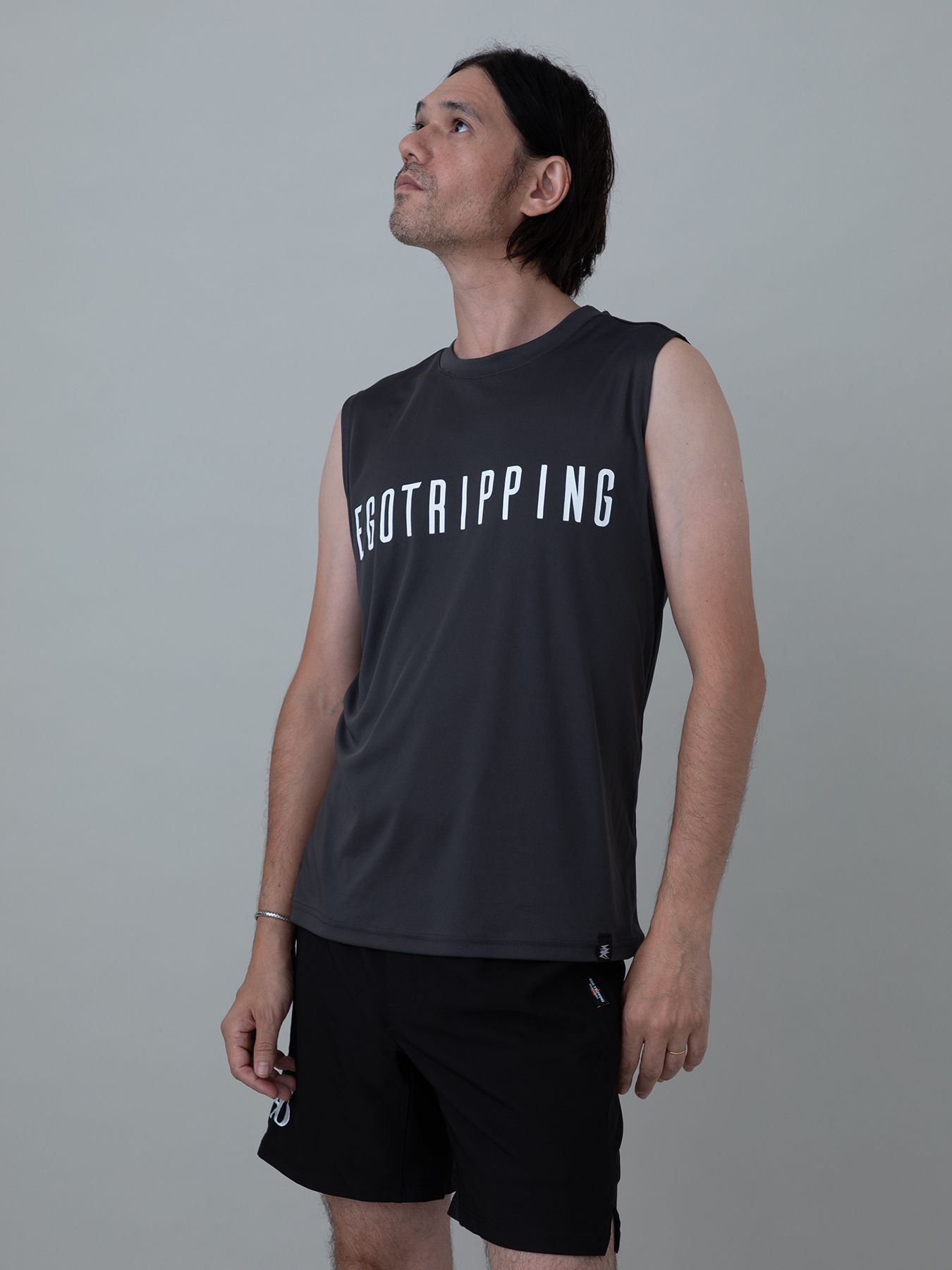 【予約品 11月23日(日) 締切】SLEEVELESS / トレーニングウェア / CHARCOAL
