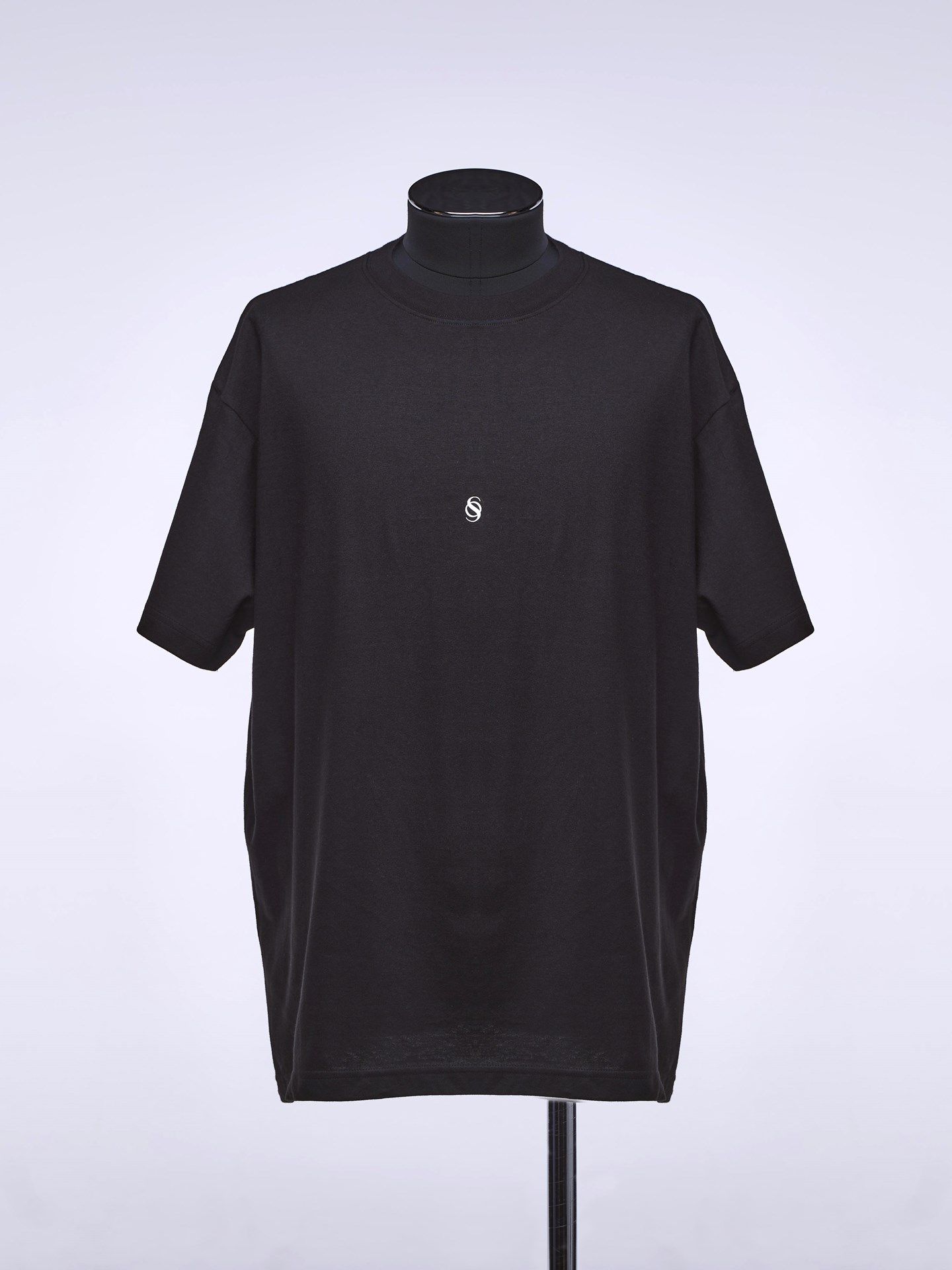 Bougainvilea T-Shirt / 半袖Tシャツ / ブラック×ホワイト【THE ONENESS】