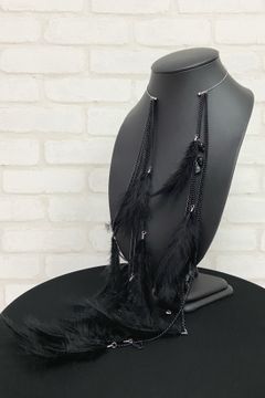 Necklace ネックレス / BLACK 【Ranunculus】