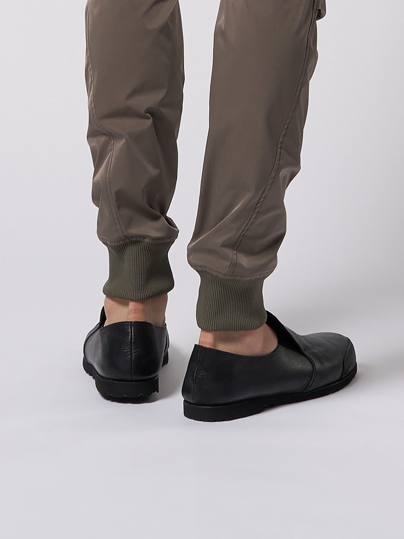 【予約品 9月23日(火) 締切】combination slip-on shoes / コンビネーション スリッポンシューズ / ブラック