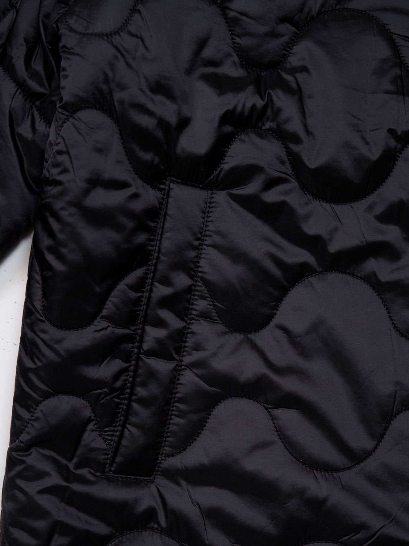 EAGLE EMBROIDERY PATCH QILT SHORT BLOUSON / ショートブルゾン / ブラック