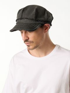 【予約品 9月23日(火) 締切】jersey engineer cap / ジャージー エンジニアキャップ / チャコール