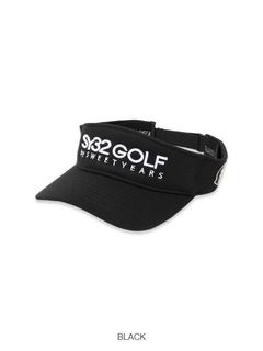 DRY SUN VISOR｜ブラック 【SY32 by SWEET YEARS GOLF】