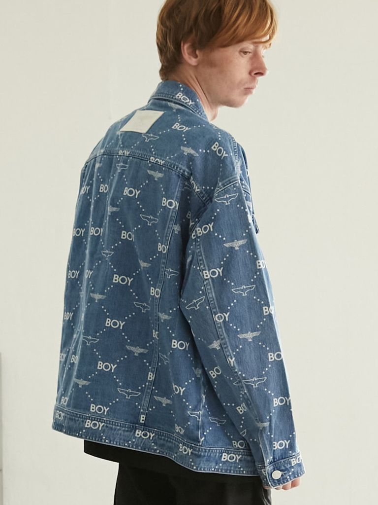 BOY LONDON - BOY LOOSE FIT DENIM JACKET INDIGO / デニム BOY LONDON - BOY LOOSE FIT DENIM JACKET INDIGO / デニム