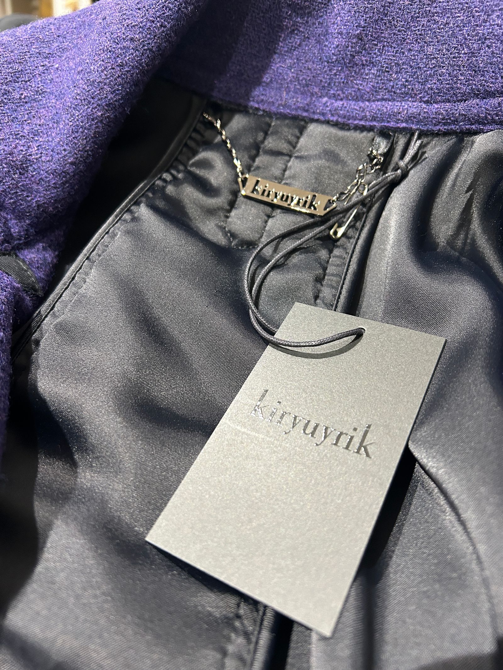 Cut Off Napoleon Jacket / カットオフナポレオンジャケット / パープル