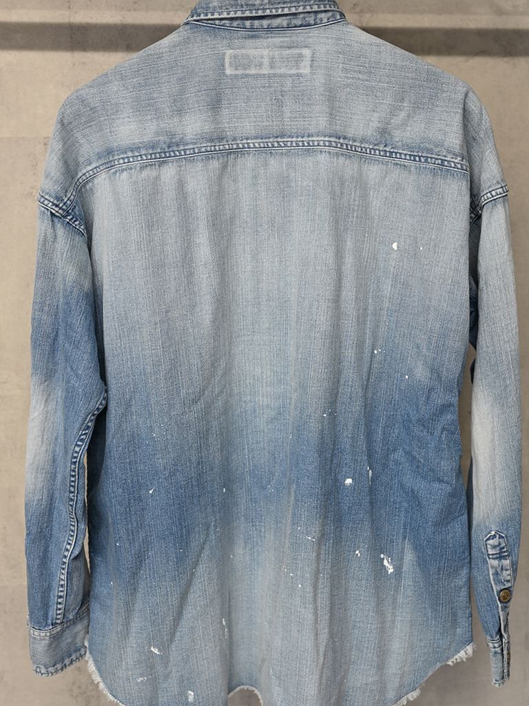 《予約品》 OVER DENIM shirts  / デニムシャツ / リンド