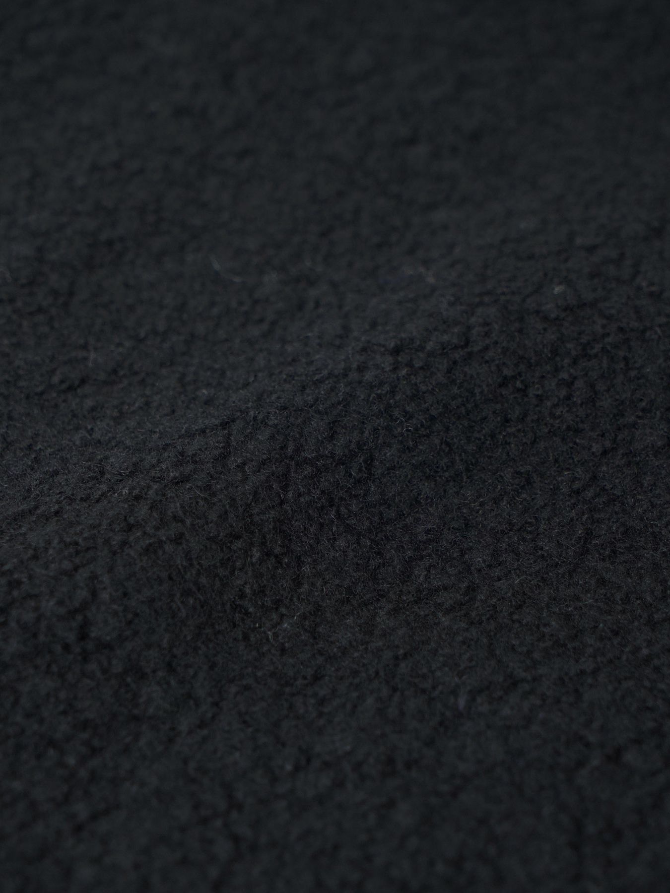 【予約品 】BOALITE / ウール ジップアップ ブルゾン / ブラック