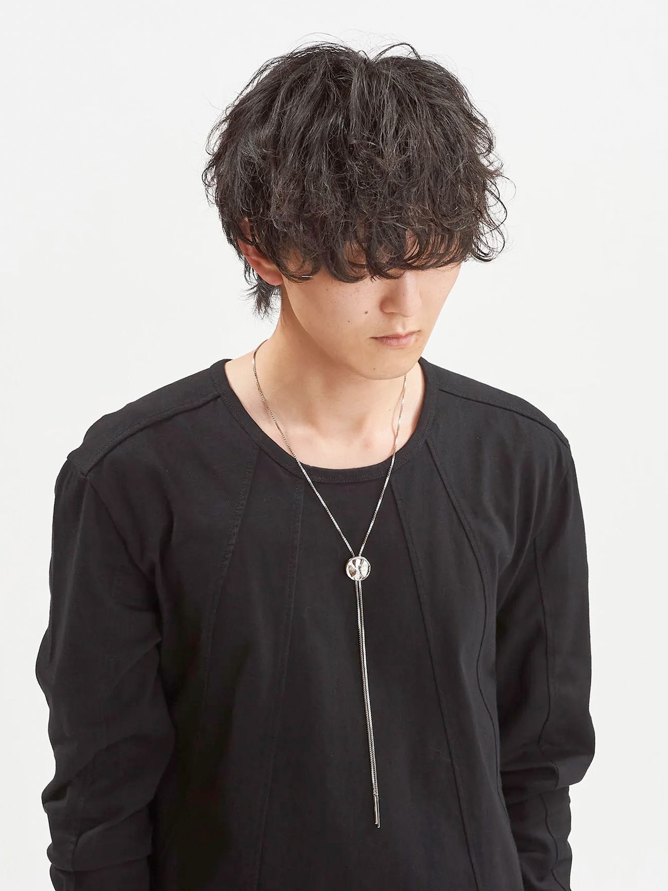 メタルループタイ / シルバー【NO ID.】