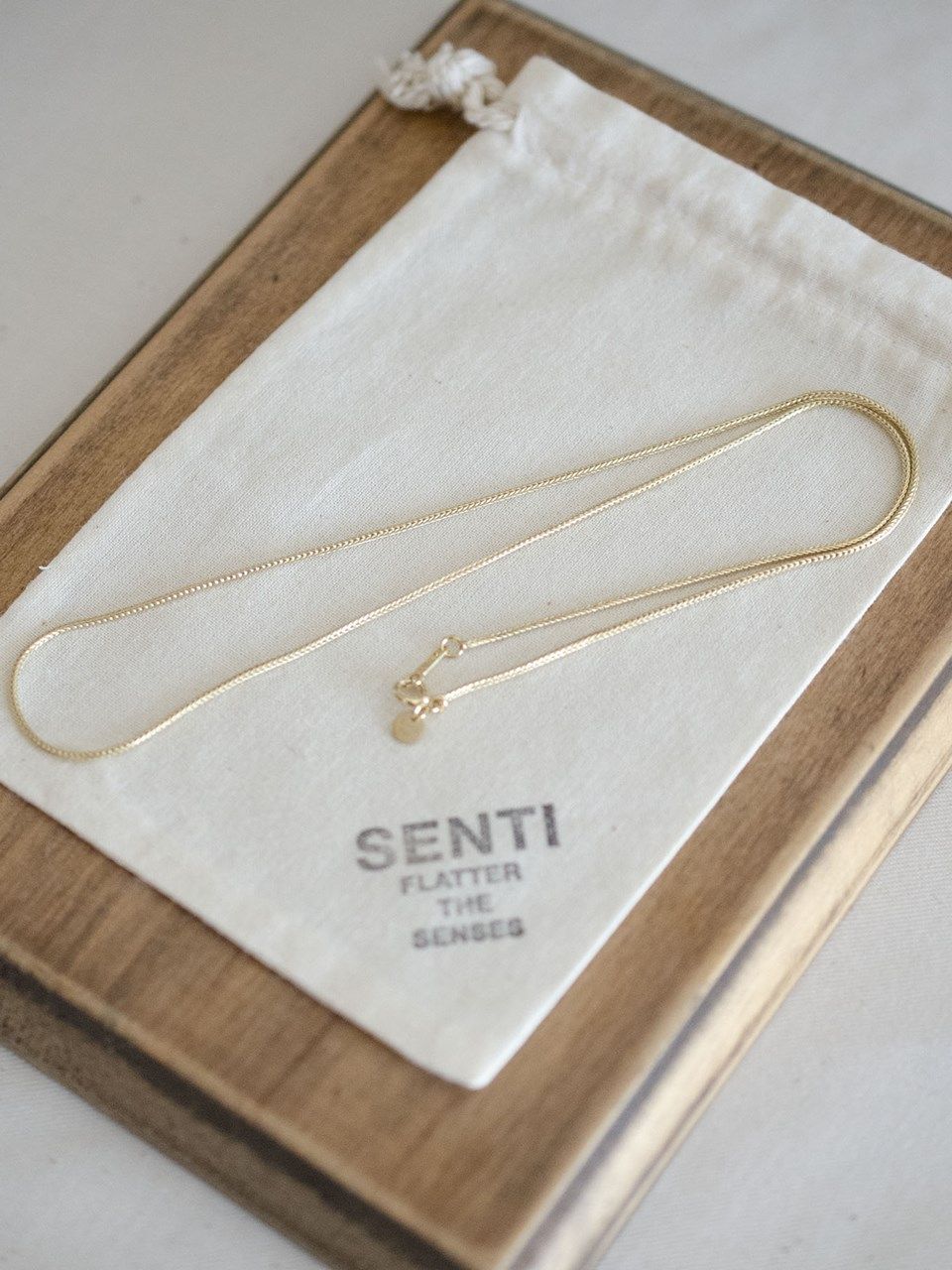 《予約品》 FOXTAIL ROUND CHAIN   / ゴールド