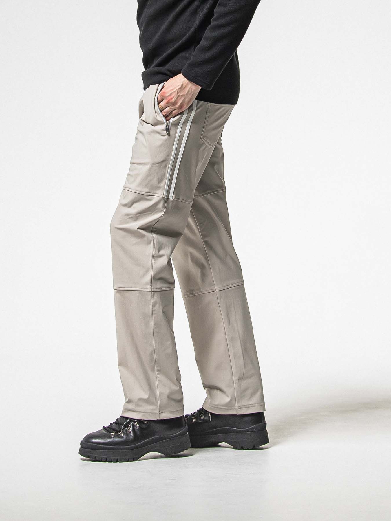 【予約品 8月31日(日) 締切】Johnson LINE HEAT PT / ジョンソン ラインヒートパンツ / グレー×ホワイト