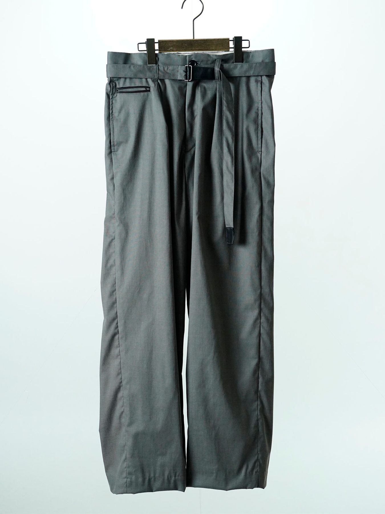 【予約品 11月9日(月) 締切】BETWEENTROUSERS COOLMOTION / ビトウィーントラウザーズ クールモーション / 杢チャコール