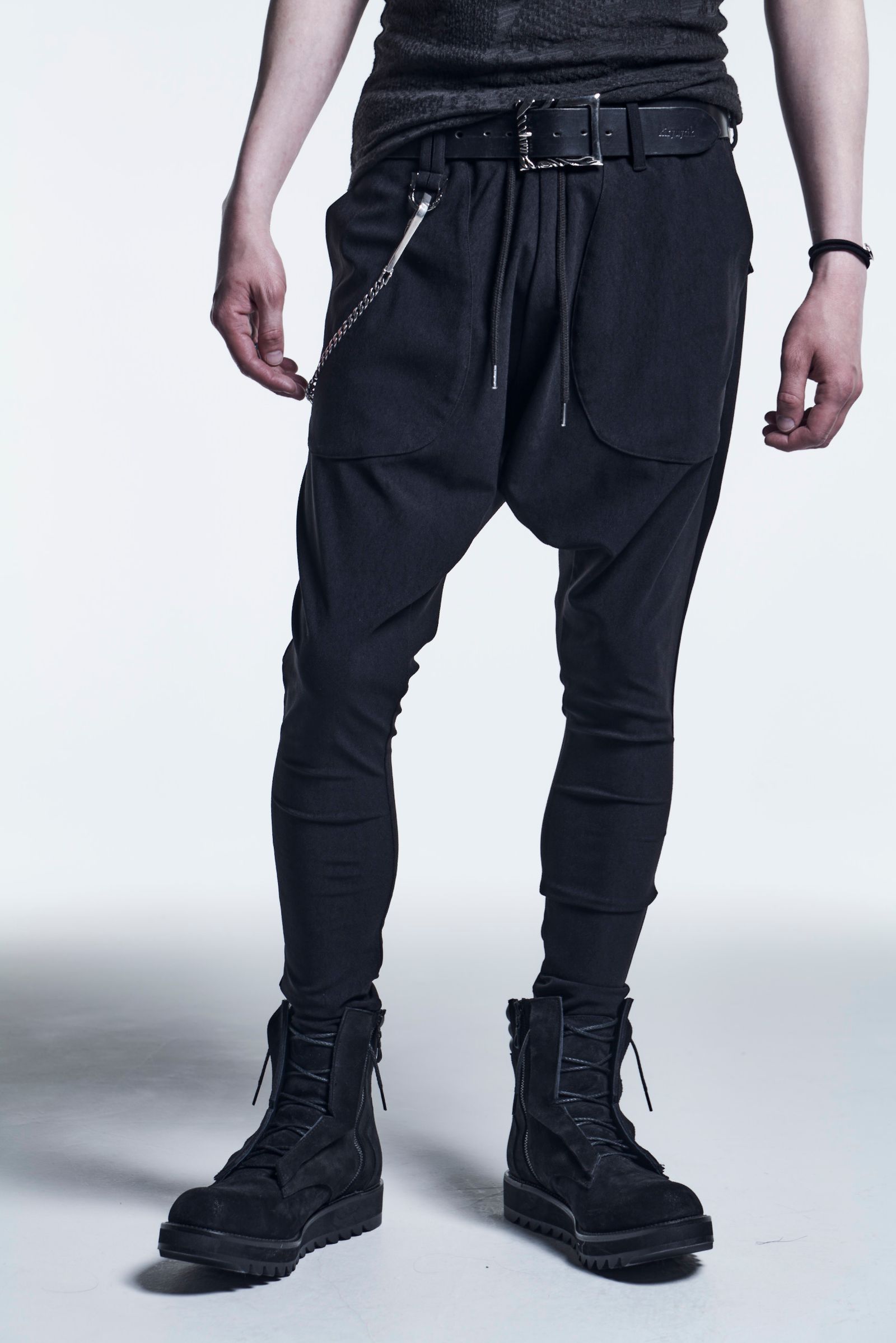 《予約品》 SaruelPants HighTension / Black+WhitePrint 【kiryuyrik】 8月入荷予定