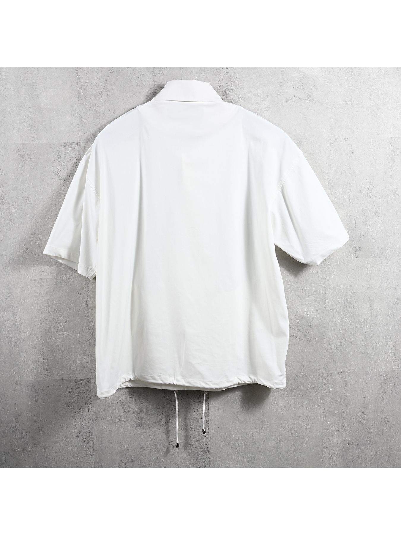 【予約品 】NYLON HALF COACH JACKET / ナイロンハーフコーチジャケット / ホワイト