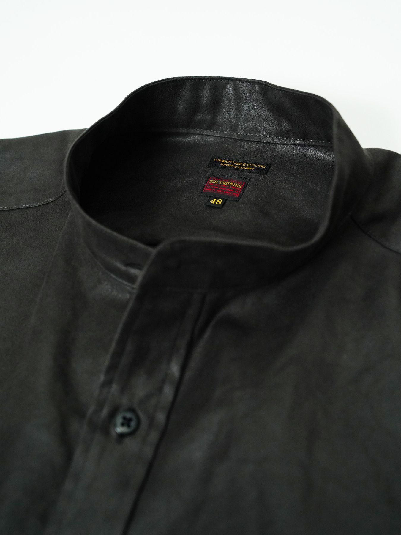 【予約品 7月5日(日) 締切】LUSTER OFFICERSHIRTS / ラスターオフィサーシャツ / チャコール