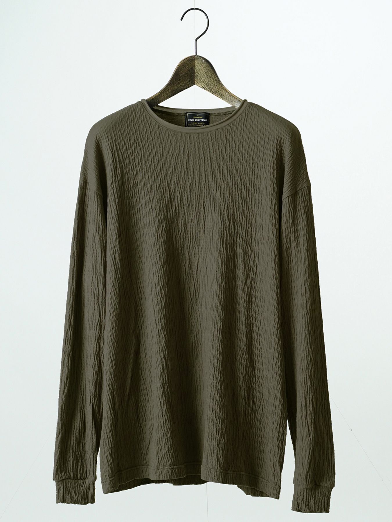 【予約品 7月5日(日) 締切】GRAIN TEE / グレイン ロングスリーブTシャツ / ベージュ