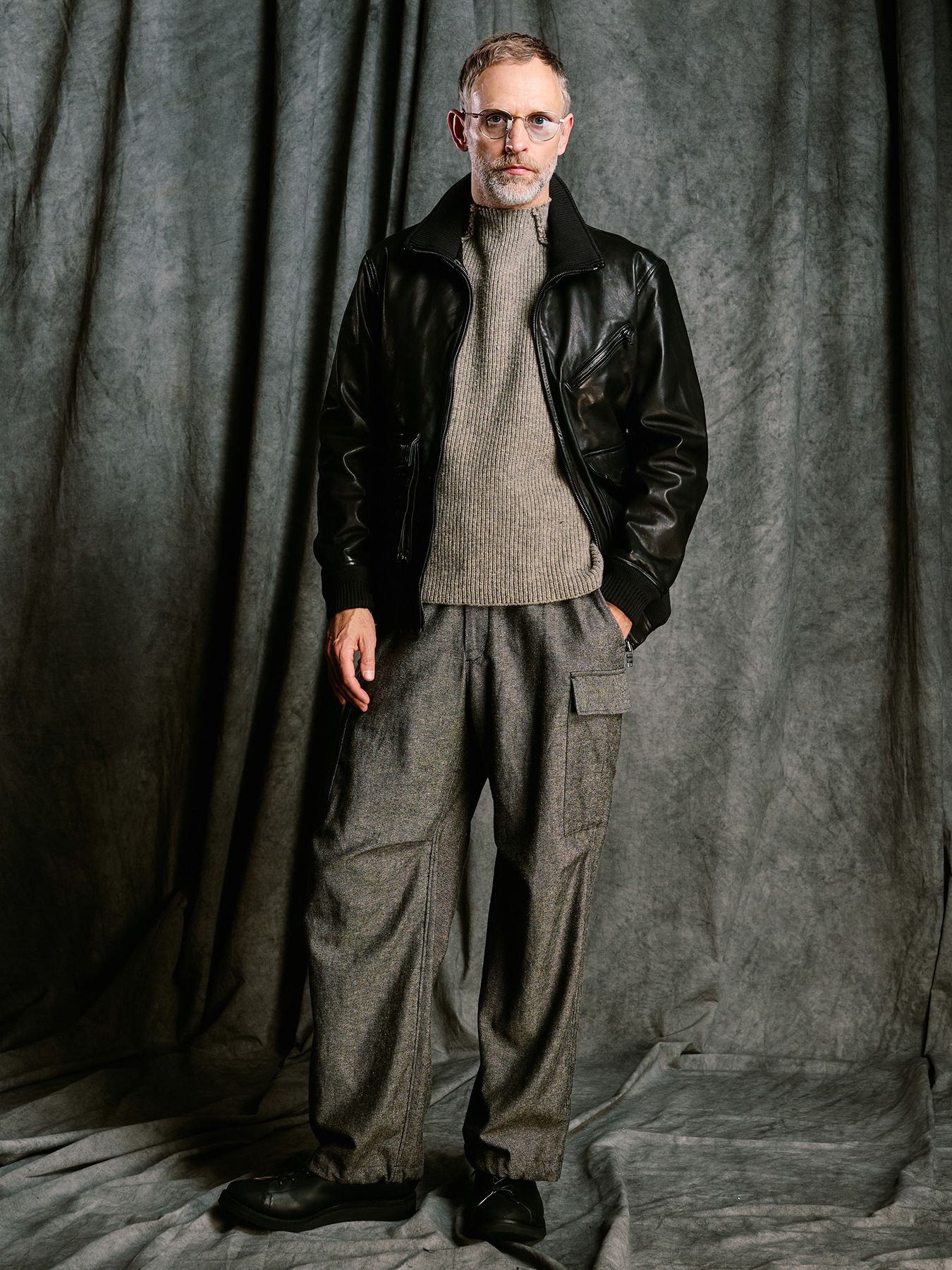 【予約品 4月19日(日) 18時締切】modern lineman boots / カウレザー モダン ラインマンブーツ / ブラック