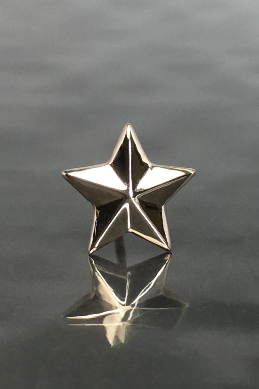 《受注生産》 STAR STUD PINK SILVER ピアス 【GOD SIZE】 注文から2～3週間後入荷予定