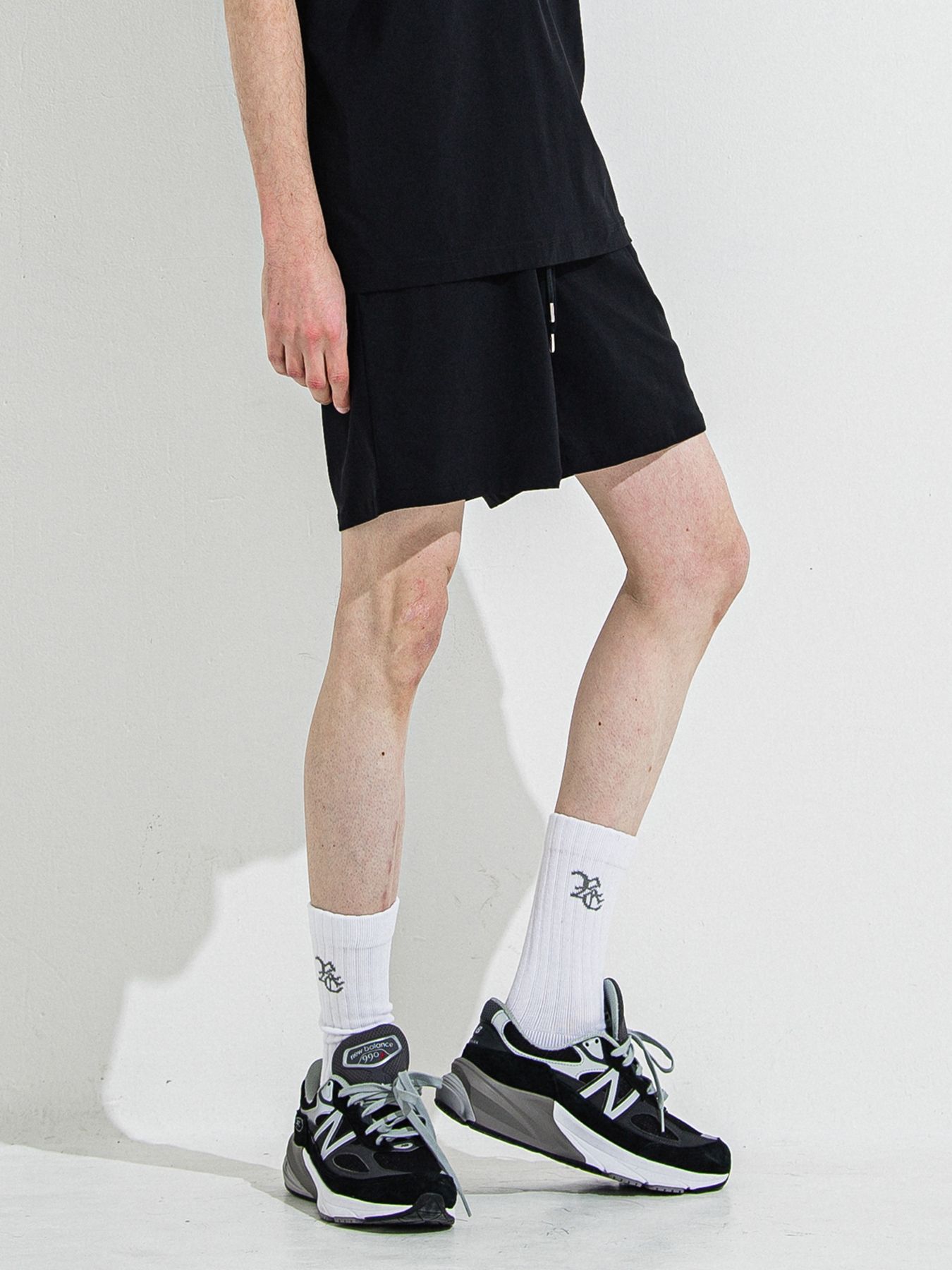 【予約品 】TV NYLON SHORTS / ティーヴィーナイロンショーツ / ブラック