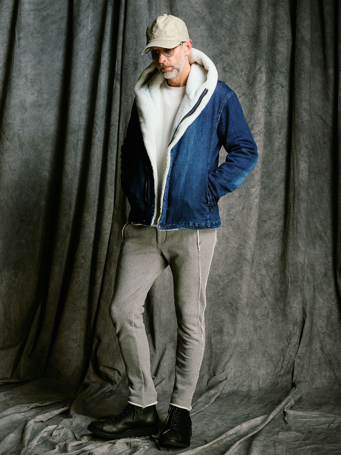 【予約品 4月19日(日) 18時締切】modern lineman boots / カウレザー モダン ラインマンブーツ / ブラック