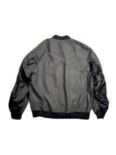 【予約品 8月10日(日) 締切 】O.COTTON MA-1 METAL / オーガニックコットン MA-1 / メタル ブラック