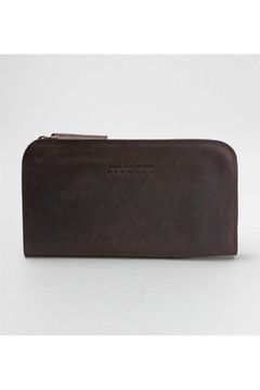 ハーフジップ長財布 DAVIS / TM Wild 【KARA VAN PETROL】 イタリア製
