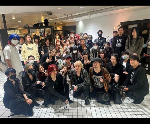 SUGIZOさんBRYANに来店