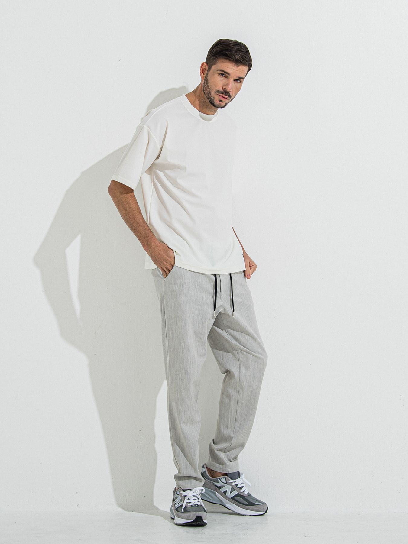【予約品 】DAVID NYLON CARGO PANTS / デヴィッドナイロンカーゴパンツ / グレー