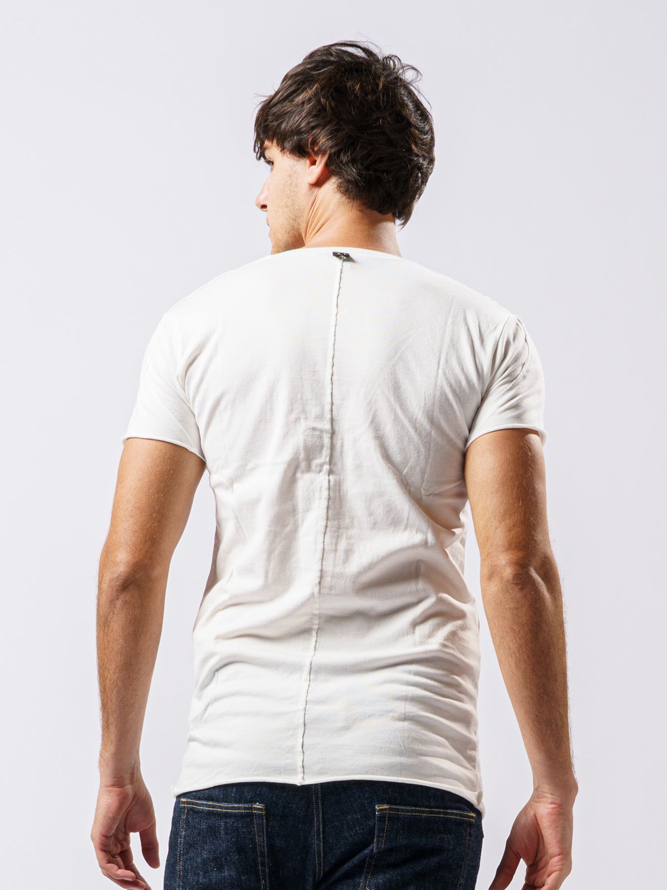 【予約品 1月25日(日) 締切】3 in pack-T S/S / 3インパック ショートスリーブ Tシャツ / ホワイト / クルーネック、Vネック、ディープVネック