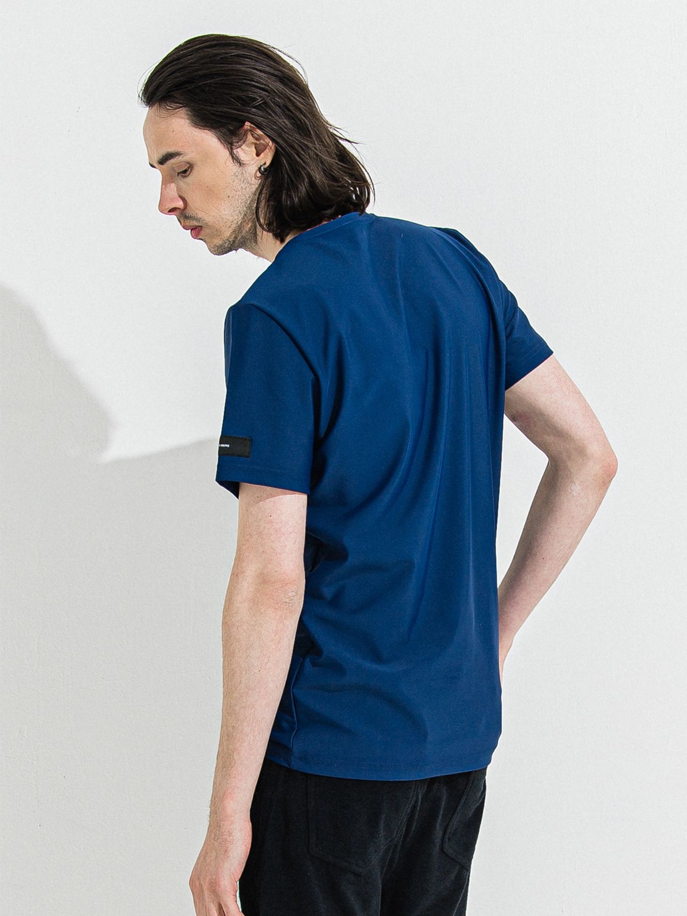 【予約品 】HANDWRITING RASH BASIC T / ラッシュガード ハンドライティングTシャツ / ネイビー