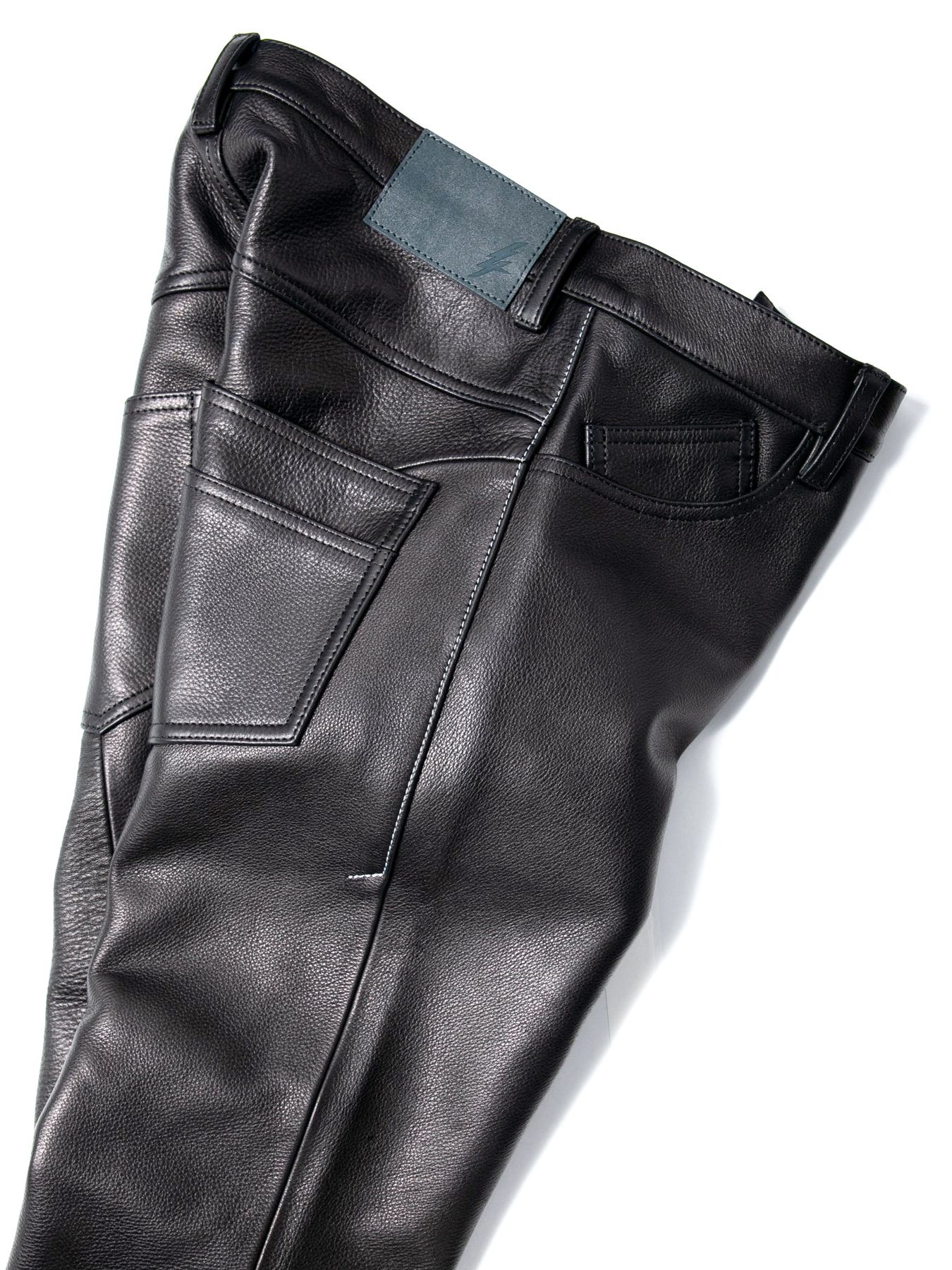 Japanese Washable Cow hide Five Pocket Pants / ジャパン ウォッシャブル カウハイド 5ポケットパンツ / LAD GEAR