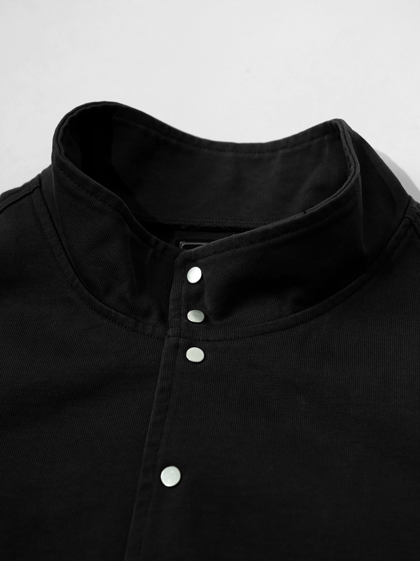【予約品】MOLD-SWEATJACKET / スタンドブルゾン / ブラック