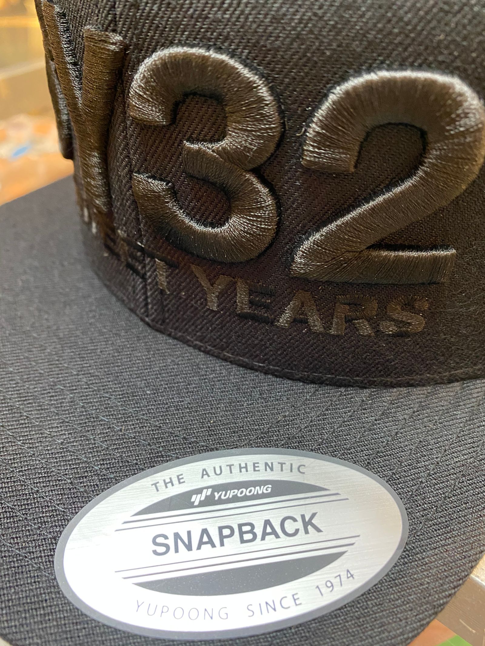 3D LOGO SNAPBACK CAP キャップ / BLACK 【SY32 by SWEET YEARS】