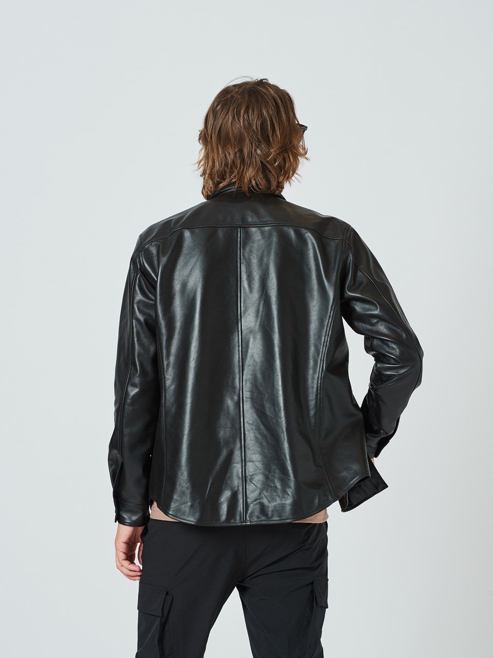 ACANTHUS - (予約品2023年10月19日18時締め) Leather Shirt ACANTHUS - (予約品2023年10月19日18時締め) Leather Shirt