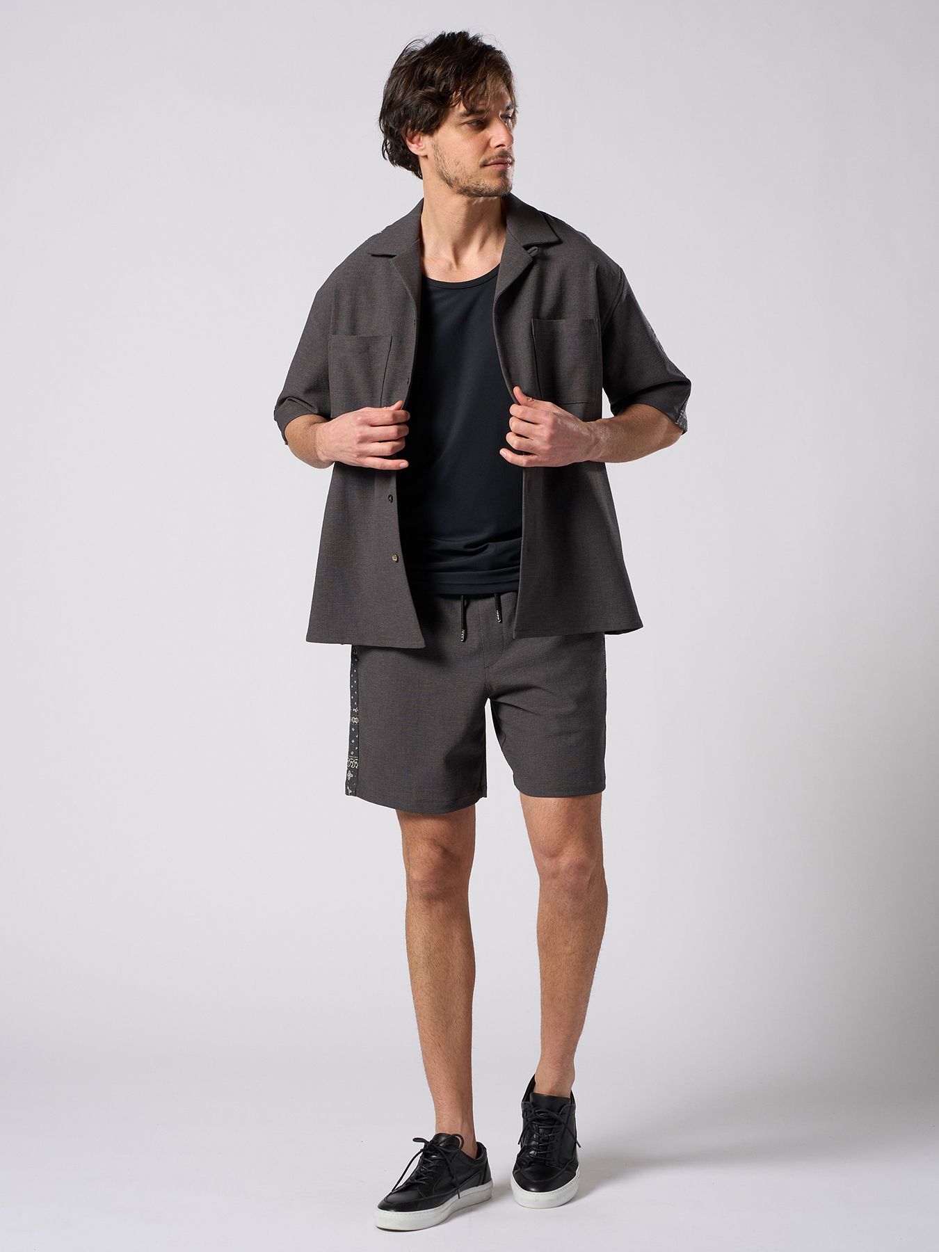 【予約品 1月25日(日) 締切】cool tank top / クールタンクトップ / ブラック