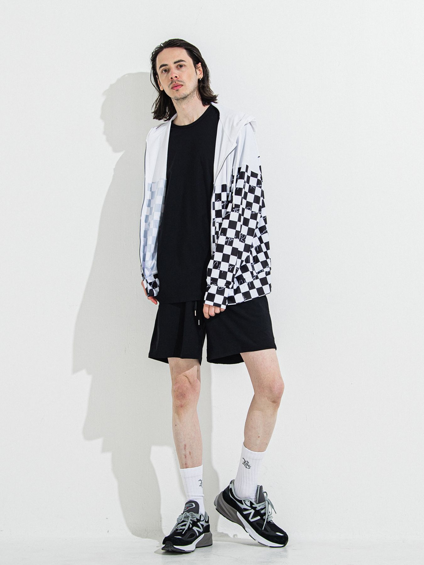 【予約品 】NYLON OVER T /  ナイロンオーバーサイズTシャツ / ブラック