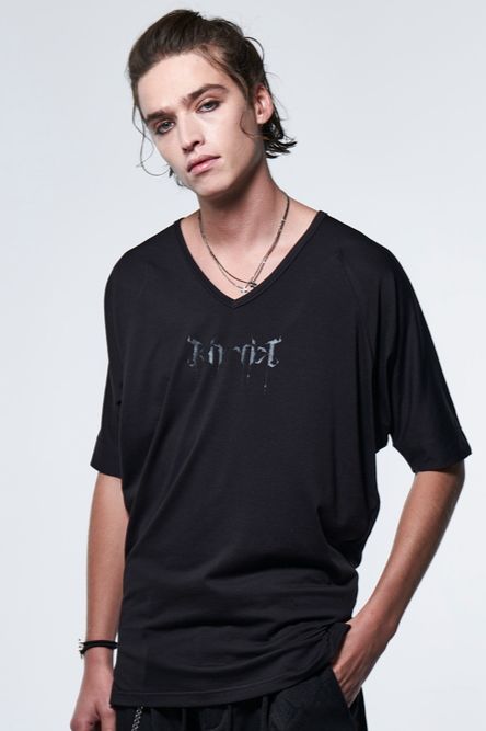 《予約品》 KimonoSleeveT-Shirt / ブラック 【kiryuyrik】 2023年4月以降入荷予定