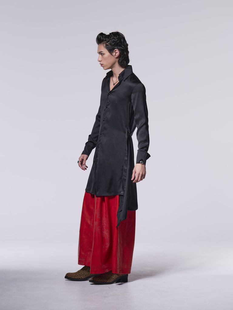 kiryuyrik シャツ Kiryuyrik/キリュウキリュウ/Zip Flare Shirt