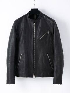 【予約品 10月12日(日) 締切】Oil Calfskin Single Riders / オイルカーフ シングルライダース / SLATER