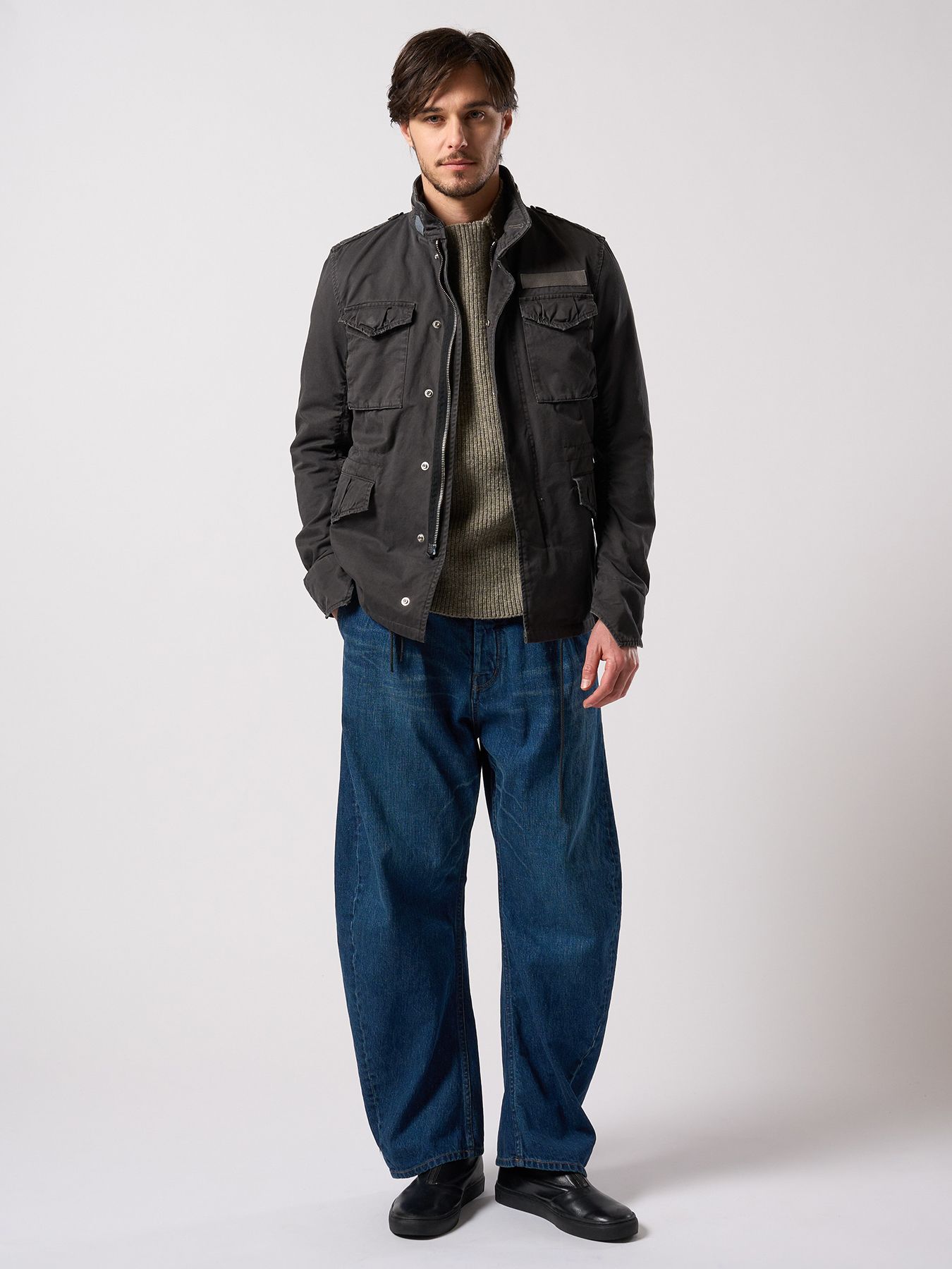 【予約品 4月19日(日) 18時締切】wide banana used / ワイドバナナユーズド / インディゴユーズド