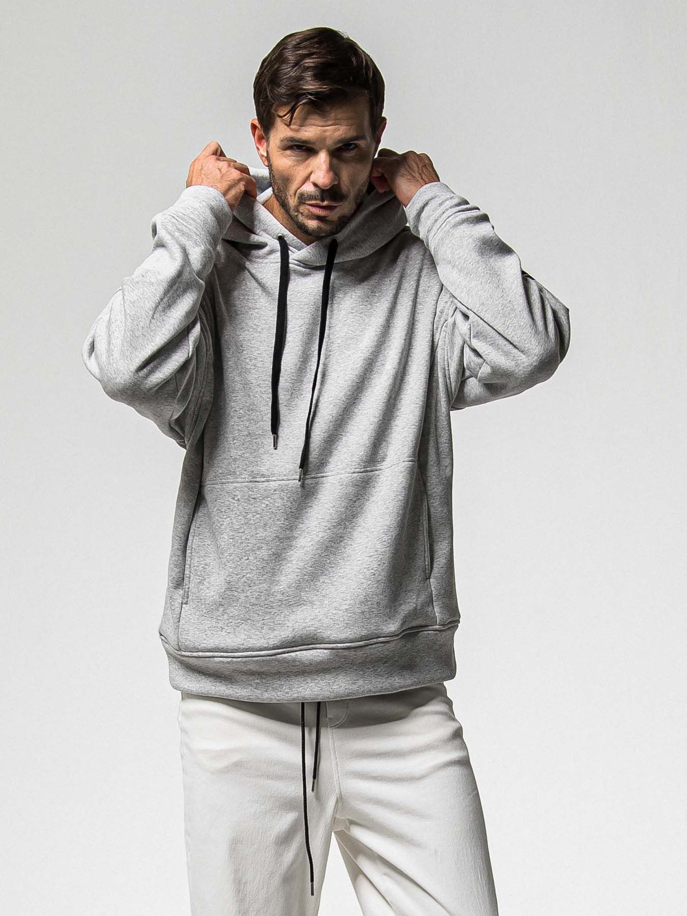 【予約品 8月31日(日) 締切】FRIDAY OLD COVER VEROURS FLEECE HOODIE / FRIDAYコラボ オールドカバー ベロアフリース フーディ / グレー