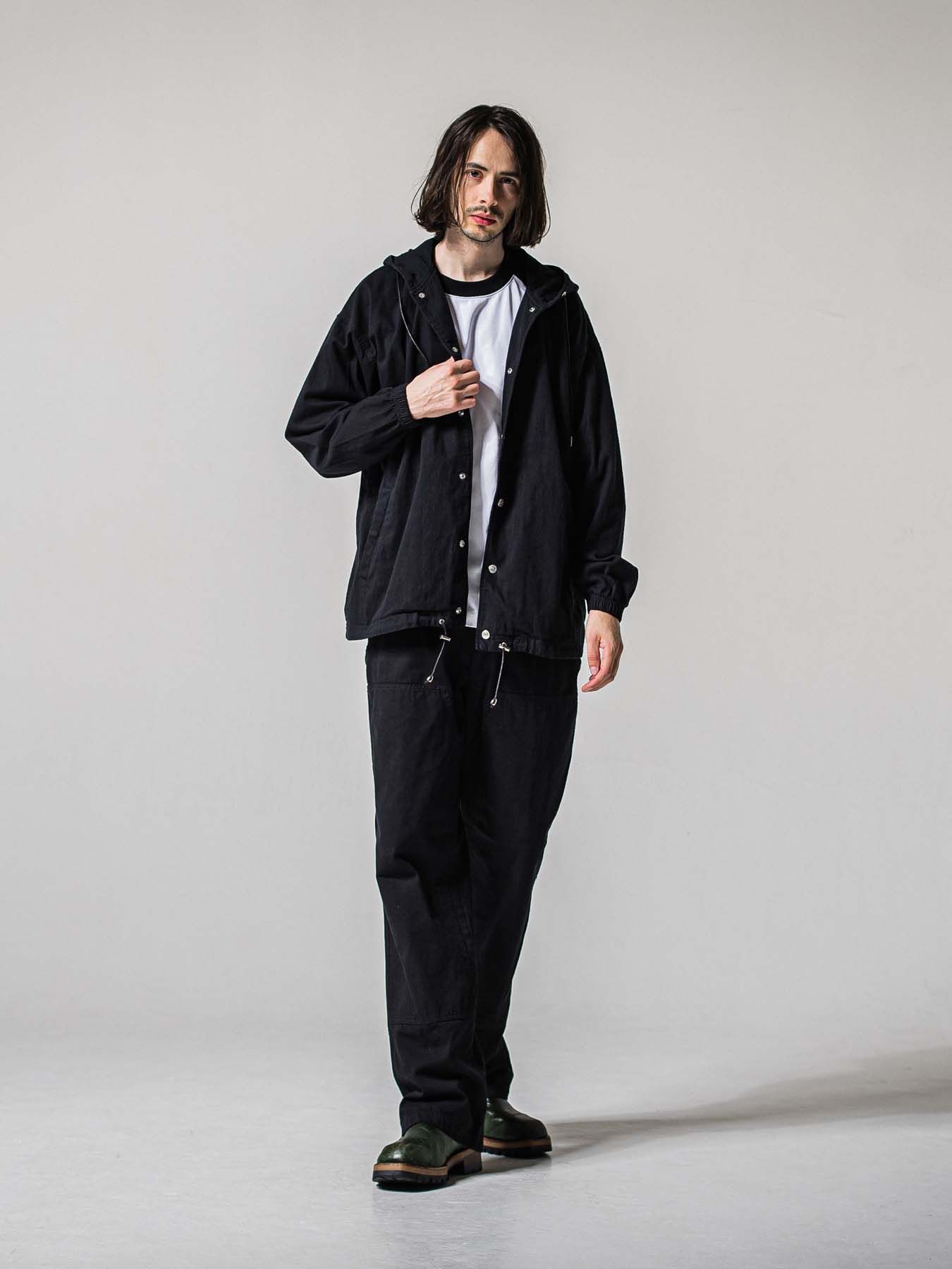 【予約品 11月16日(日) 締切】BACK RC RAGLAN OVER TEE / バックロゴ ラグランスリーブ オーバーTシャツ / ホワイト×ブラック